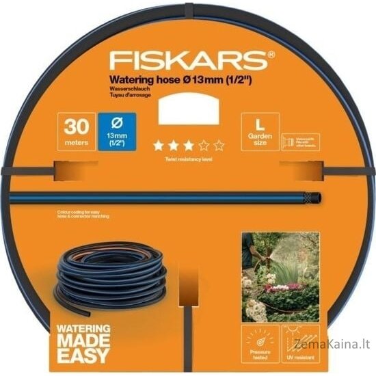 Fiskars sodo žarna Q3, 13mm x 1/2'' 30 m (1027103)