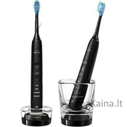 „Philips“ šepetėlis „Sonicar Sonicare DiamondClean 9000 HXHX9914/54 2 PCS. Juoda“