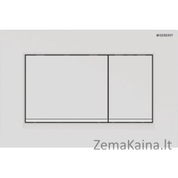 Geberit nuleidimo mygtukas Geberit Sigma30 nuleidimo mygtukas, priekis, balta matinė-balta-matinė balta, lengvai valomas [1/10]