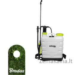Bradas Kuprinės slėgio purkštuvas 16l AQUA SPRAY Bradas 0736