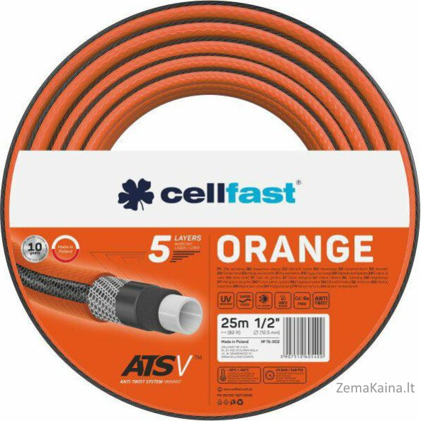 Cellfast C. OGR ŽARNA. ORANŽINĖ 1/2" C15-003