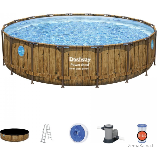 „Bestway 15in1“ rėmo baseinas 549x122cm