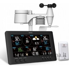 „Sencor Sencor Weather Station Professional Meteo WiFi SWS 12500“ aukštis LCD 21,4 cm spalva