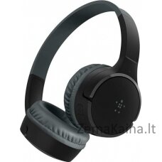 „Belkin SoundFar Mini-on-Ear“ vaikų (AUD002BTBK) ausinės