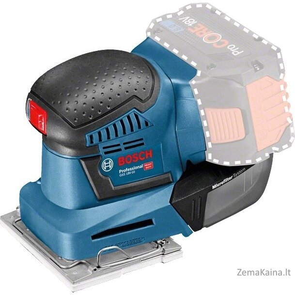 „Bosch GSS 18V-10“ malūnėlis