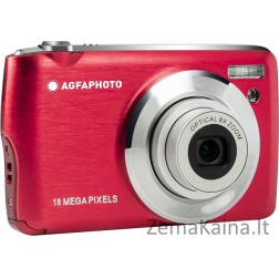 Skaitmeninis fotoaparatas „Agfaphoto DC8200“ raudonas