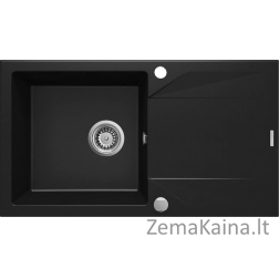 Deante Deante Evora Sink 1 -Chamber su dreneriu - „Nero“