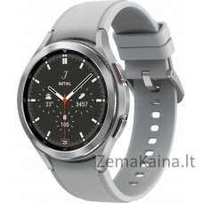 „Smartwatch Samsung Galaxy Watch“ 4 klasikinis nerūdijančio plieno 46 mm pilkas (SM-R890NZSSAEEE)