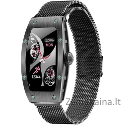 „Smartwatch Kumi K18 Black“ (Ku-K18/BK)