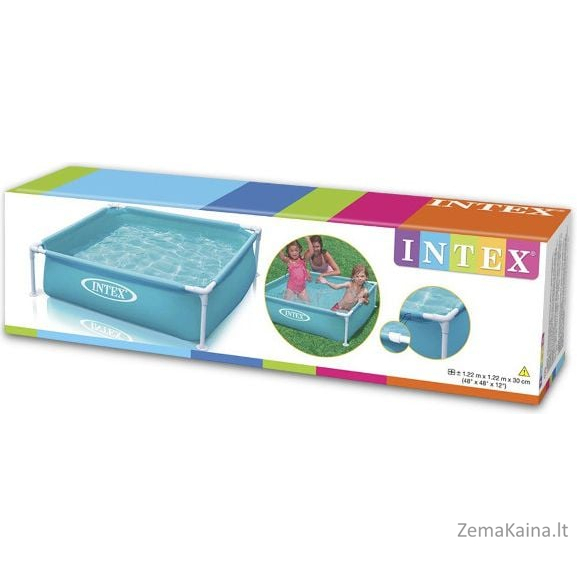 Intex Mini sodo baseinas 122x122x30 cm - 57173
