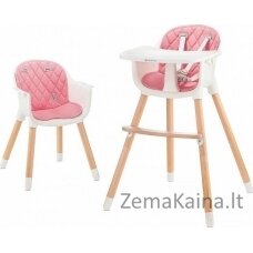 „KinderKraft 2in1“ šėrimo kėdė, rožinė (KKKSIENPNK0000)