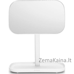 Kosmetinis veidrodis Brabantia Veidrodis su padėklu smulkiems daiktams ReNew baltas 280726