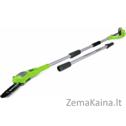 „GreenWorks G24PS20“ grandinė pjūklo 24 V 20 cm