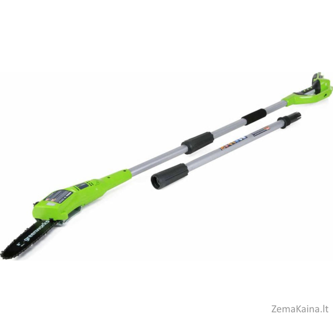 „GreenWorks G24PS20“ grandinė pjūklo 24 V 20 cm