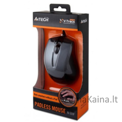 A4Tech N-500F kompiuterio pelė USB A tipo V-Track 1600 DPI Dešinės rankos