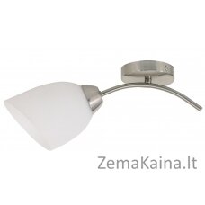 Activejet Klasikinis viengubas sieninis šviestuvas - BENITA nikelio spalvos E27, skirtas svetainei