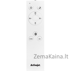 Activejet Plafon LED AJE-KRIS Grey + pilot lubų šviestuvas Pilka Nekeičiama (-os) lemputė (-os) G