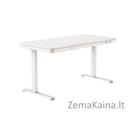 ACTIVEJET rašomasis stalas su elektriniu aukščio reguliavimu 140x70 ET119W-C baltas