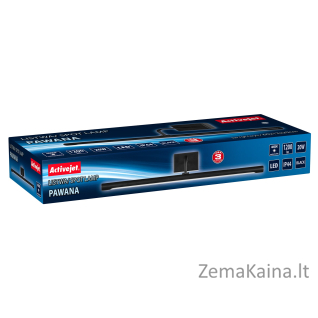 Activejet AJE-PAWANA sieninis apšvietimas Juoda, Balta Tinka naudojimui viduje Nekeičiama (-os) lemputė (-os) 20 W