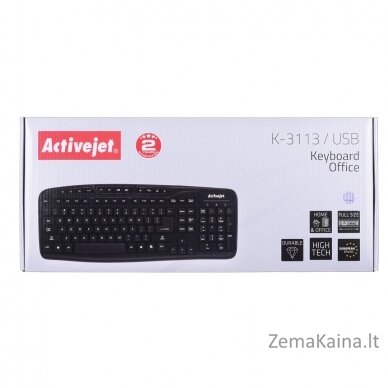 Activejet K-3113 membraninė laidinė klaviatūra 2