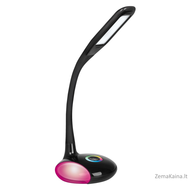 Activejet LED stalinė lempa VENUS BLACK su RGB pagrindu 1