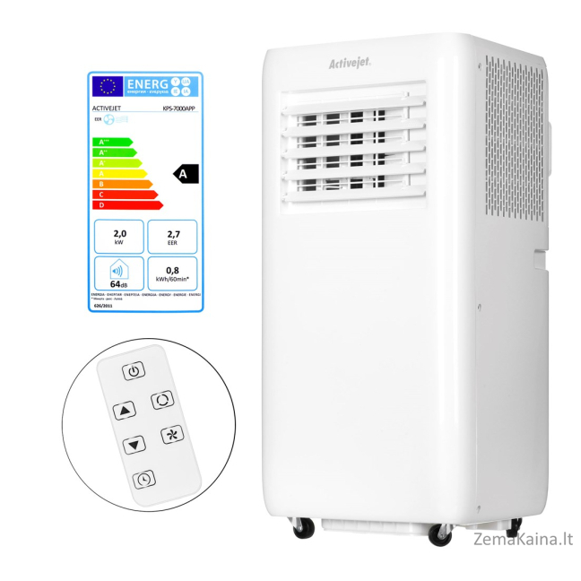Activejet nešiojamas oro kondicionierius KPS-7000APP (TUYA Smart) 2