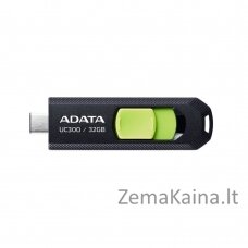 ADATA FLASHDRIVE UC300 32GB USB 3.2 BLACK&GREEN