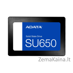 ADATA ASU650SS-512GT-R SSD diskas 2.5" 512 GB „Serial ATA III“ 3D NAND