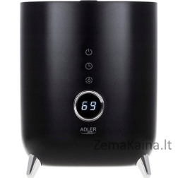 Adler Adler oro drėkintuvas | AD 7972 | Drėkintuvas | 23 W | Vanduo bako talpa 4 L | Tinka kambariams iki 35 m² | Ultragarsinis | Drėkinimo pajėgumas 150-300 ml/val | Juodas