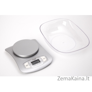 Adler AD 3137s Elektroninės virtuvinės svarstyklės Sidabras Stalviršis