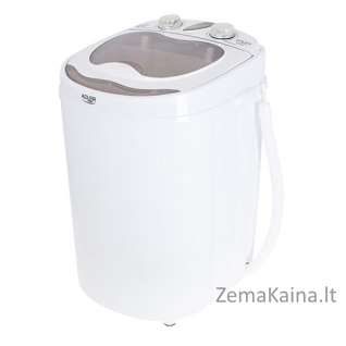 Adler AD 8055 skalbimo mašina Pakraunama iš viršaus 3 kg Kreminė spalva, Balta