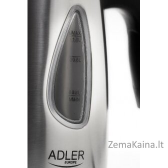 Adler AD1203 elektrinis virdulys 1 L Sidabras 1500 W 3