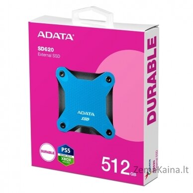 ADATA SD620 512 GB Mėlyna 5