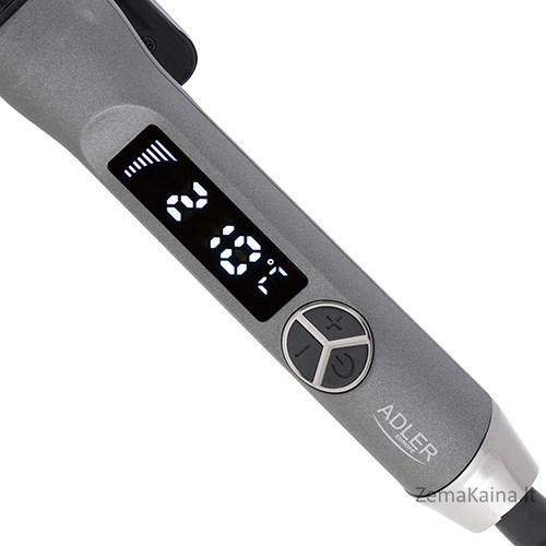 Adler AD 2114 plaukų formavimo šukos Garbanojimo žnyplės Šiltas Pilka 60 W 1,8 m 4
