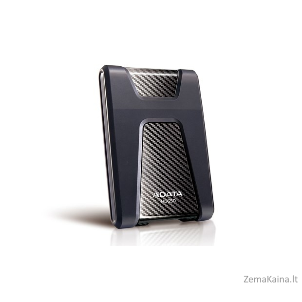 ADATA DashDrive Durable HD650 išorinis kietasis diskas 1000 GB Juoda