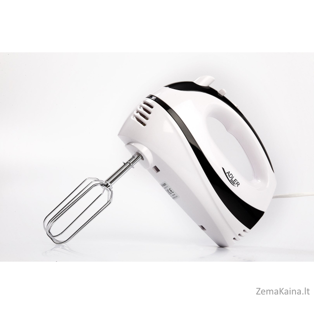 Adler AD 4205 Rankinis plaktuvas Juoda, Balta 300 W