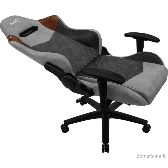 Aerocool DUKE AeroSuede Universali kompiuterinių žaidimų kėdė Juoda, Ruda, Pilka 5