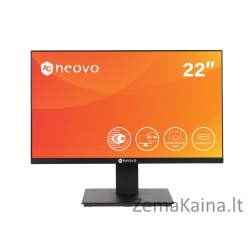 AG Neovo LA-2202 LED display 54,6 cm (21.5") 1920 x 1080 pikseliai „Full HD“ LCD Juoda
