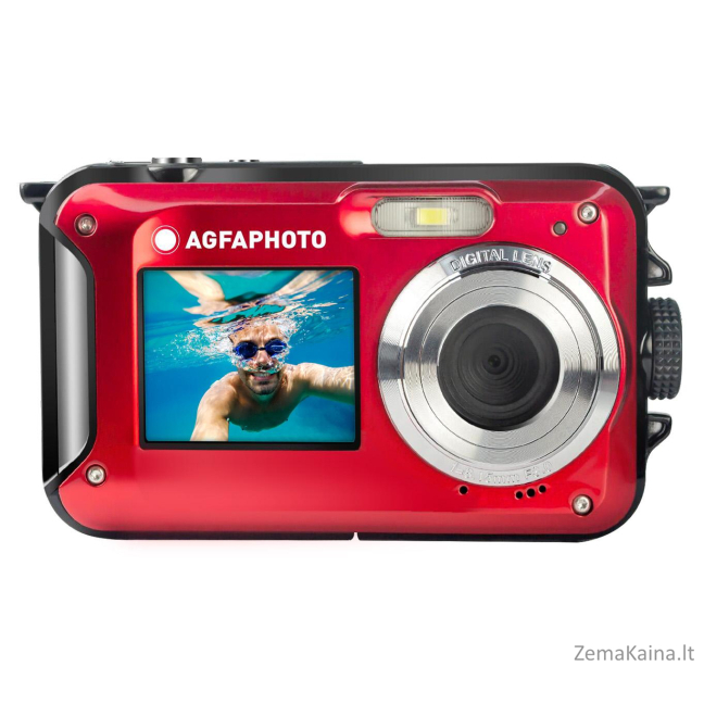 AGFA WP8000 Red + 2nd Battery + Floatable Strap 1
