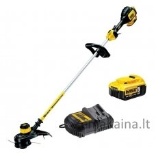 Akumuliatorinė žoliapjovė DeWalt DCM561P1-QW; 18 V; 1x5,0 Ah; akum.