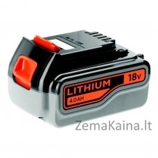 Akumuliatorius 18V 4,0 Ah Li-ion, Black+Decker