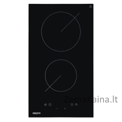 Akpo PKA 30 830/2 kaitlentė Juoda Įmontuotas 30 cm  Indukcinė kaitlentė su 2 zonomis