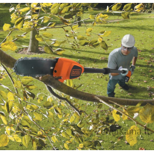 Akumuliatorinė aukštapjovė GPC1820L20 18 V 2.0 Ah 20 cm, Black+Decker