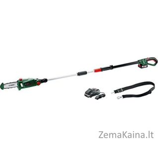 Akumuliatorinis genėjimo pjūklas BOSCH UniversalChainPole 18, 18 V, 2,5 Ah, 20 cm, 3,6 kg