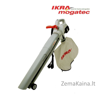 Akumuliatorinis lapų pūstuvas 40V 2x 2.0Ah Ikra Mogatec ICBV 2/20