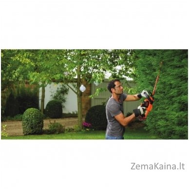 Akumuliatorinės gyvatvorių žirklės GTC18504PC 18V 4Ah 50 cm, Black+Decker 2