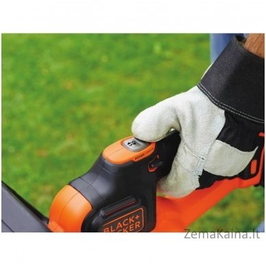 Akumuliatorinės gyvatvorių žirklės GTC18504PC 18V 4Ah 50 cm, Black+Decker 1