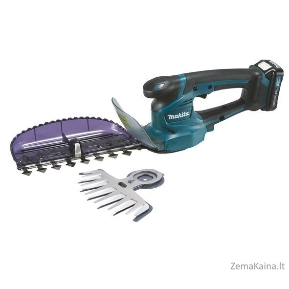 Akumuliatorinės žolės-gyvatvorių žirklės MAKITA UH201DWAX, 10,8 V, 2,0 Ah, 1,3 kg