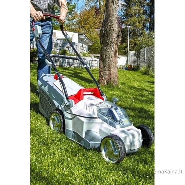 Akumuliatorinė stumiama vejapjovė 40V 2.5Ah IKRA IAM 40-3725 (Pilnas komplektas) 1