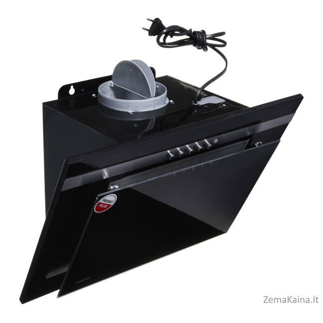 AKPO WK-4 NERO LINE 2.0 50 BLACK T300 LED linijinis gaubtas/aktuatorius 8